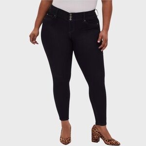 TORRID Jegging Skinny Super Stretch High-Rise Jeans - Dark Wash NWOT